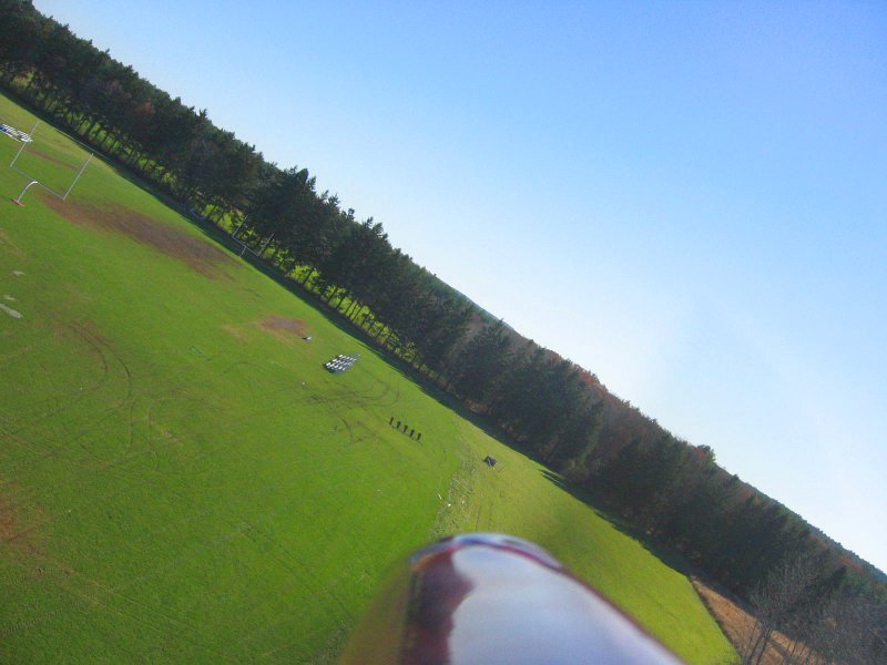 Davis field football trashes field